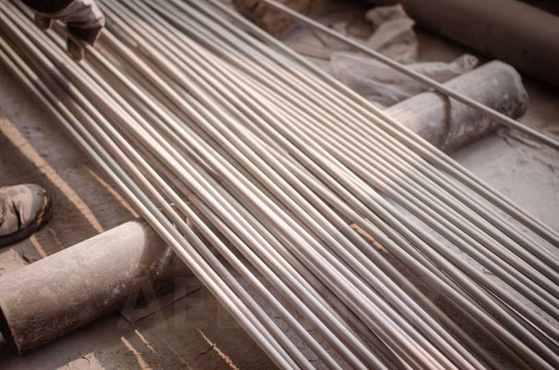 Inconel 601GC seamless tube sand blasted surface