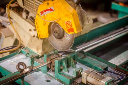 Incoloy DS welded tube cutting