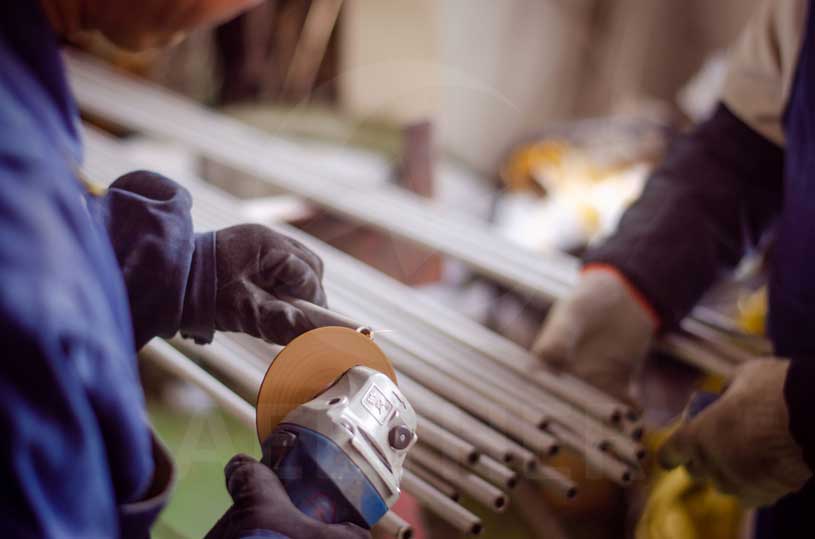 Inconel 601GC seamless tube polishing