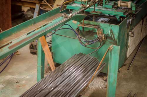 Incoloy DS welded tube cut
