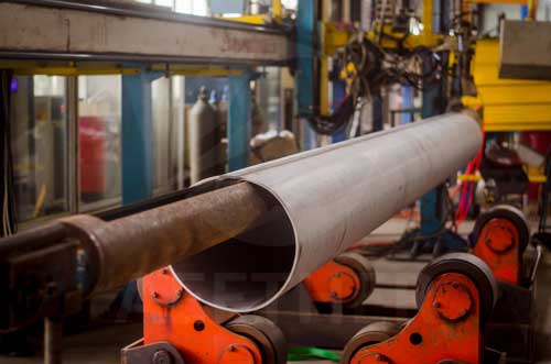 Incoloy DS welded tube inspection