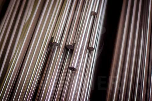 Inconel X-750 round bar surface