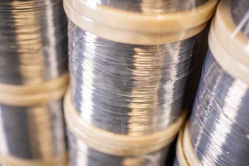 Monel R-405 wire surface
