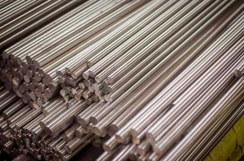 Inconel X-750 round bar in batch