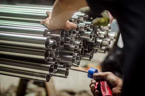 Incoloy DS welded tube inspection