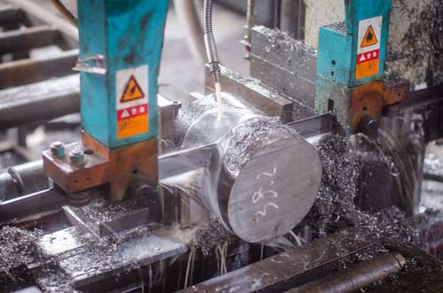 Hastelloy G-3 flange cutting