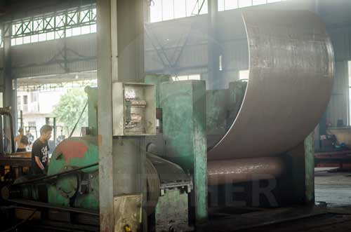 Hastelloy C-276 plate flattening