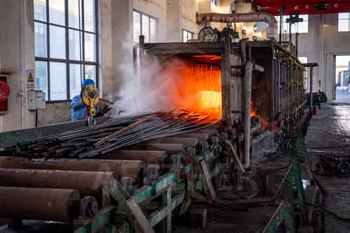Inconel 601GC seamless tube annealing