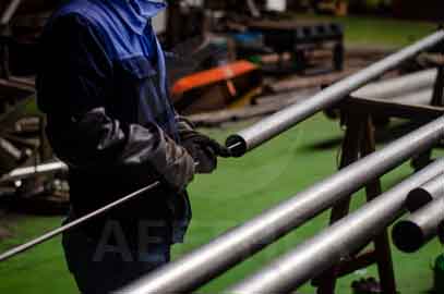 Inconel 601GC seamless tube polishing