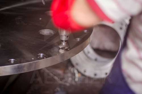 Hastelloy G-3 flange processing