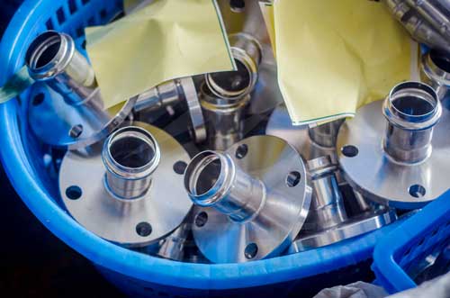 Hastelloy G-3 flange surface