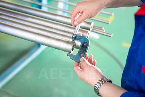 Inconel 601GC seamless tube size inspection