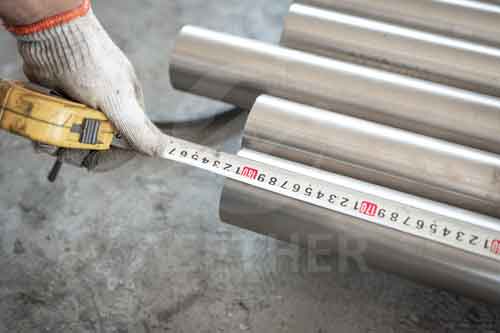 Inconel X-750 round bar in wooden case